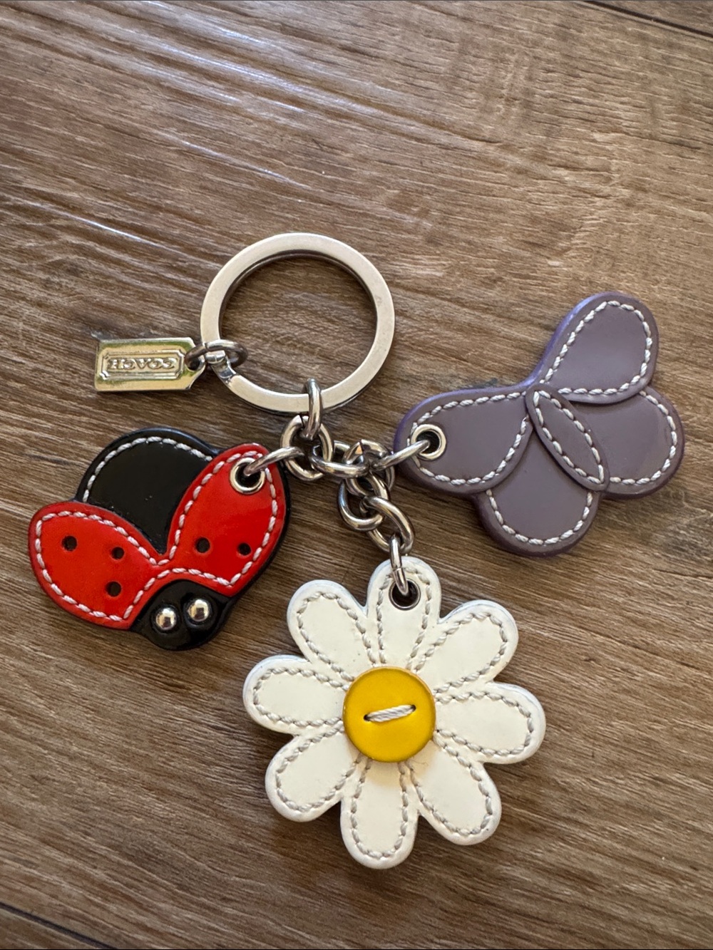 Coach y2k ladybug 🐞 keychain